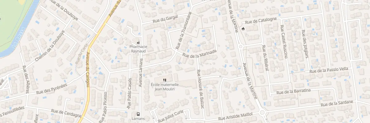 Plan du 1 Rue de la Marinade à Bompas