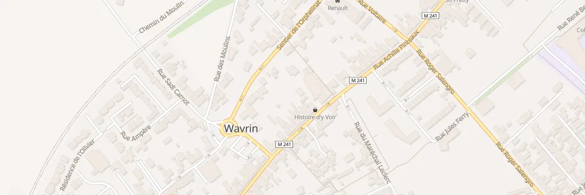 Plan du 55 Rue Achille Pinteaux à Wavrin
