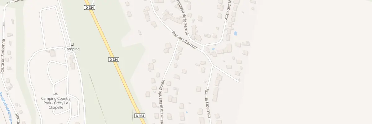 Plan du 38 Rue de Libernon à Crécy-la-Chapelle