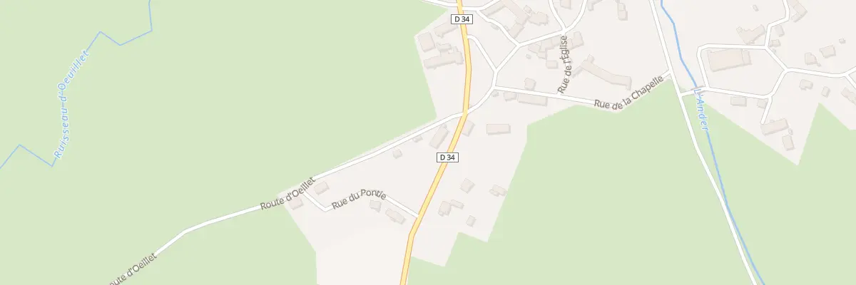 Plan du 5104 Le Bourg à Ussel