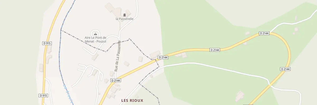 Plan du 5084 Le Pont à Pouzol