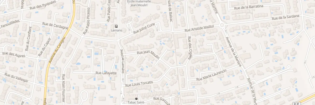 Plan du 16 Rue Jean Moulin à Bompas