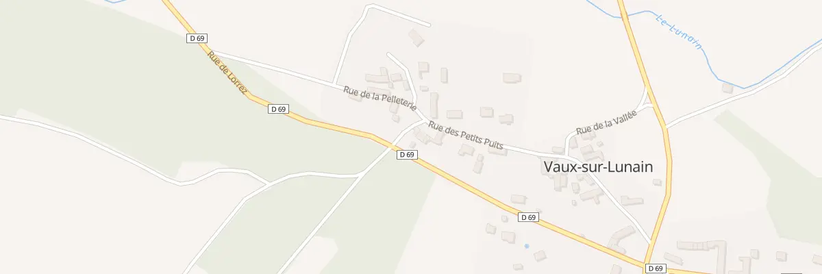Plan du 15 Rue des Petits Puits à Vaux-sur-Lunain