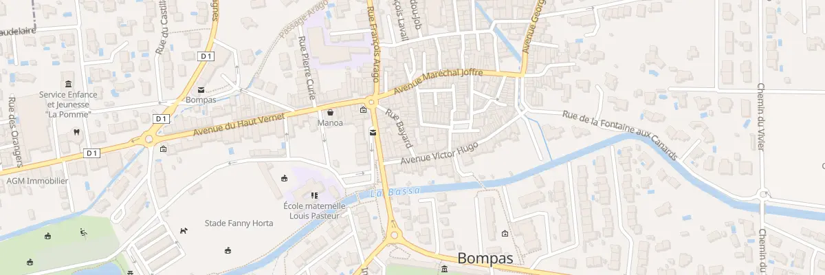 Plan du 30 Rue Bayard à Bompas