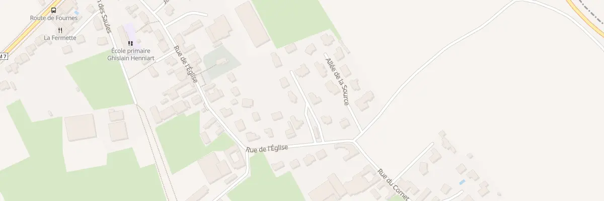 Plan du 473 Rue de l’Église à Erquinghem-le-Sec