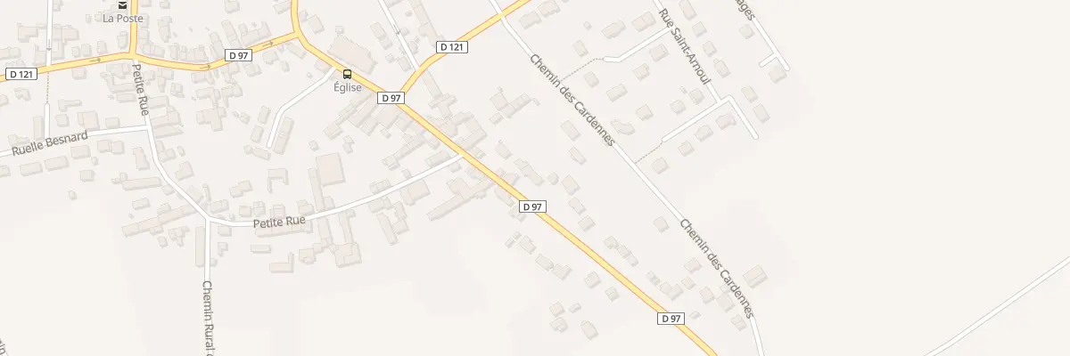 Plan du 15T Rue de l’Eglise à Varreddes