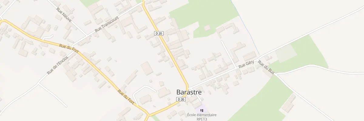 Plan du 4 Rue Goudemand à Barastre