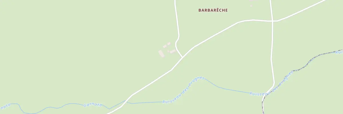 Plan du 1 Barbareche à Saint-Priest-en-Murat