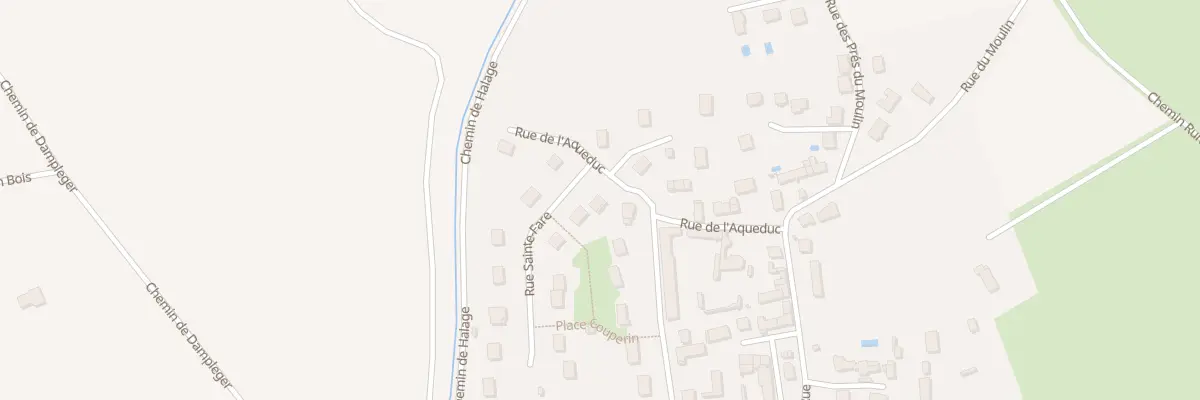 Plan du 5 Rue Ste Fare à Poincy