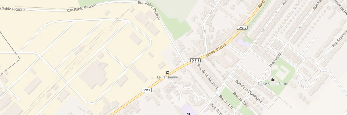 Plan du 143 Rte d’Arras à Drocourt