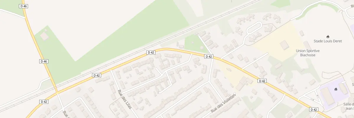 Plan du 14 Rue Gambetta à Biache-Saint-Vaast