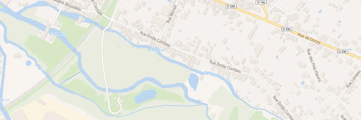 Plan du 86 Rue Emile Combes à Cosne-Cours-sur-Loire