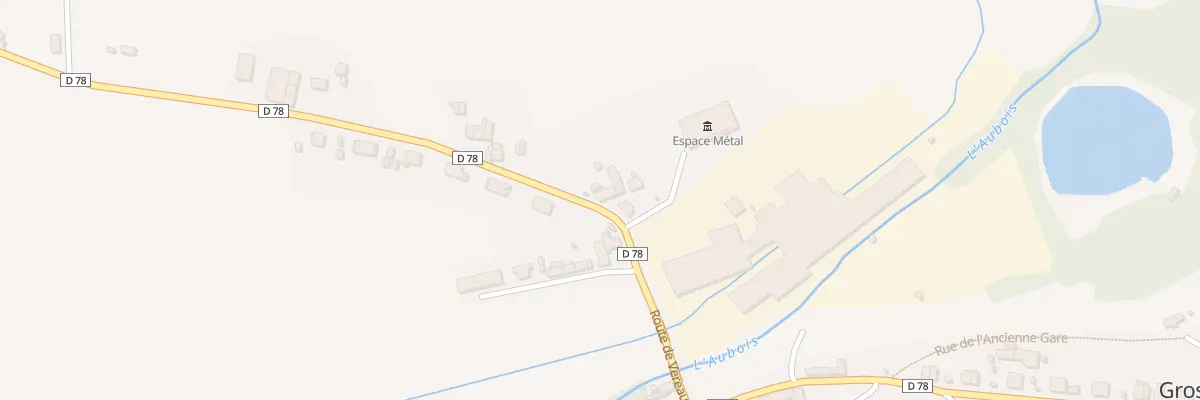 Plan du 10 Rte de Véreaux à Grossouvre
