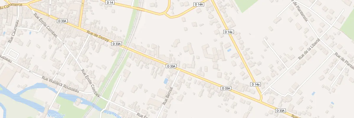Plan du 87 Rue de Donzy à Cosne-Cours-sur-Loire