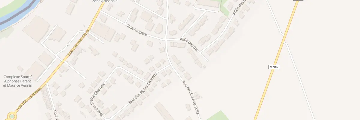 Plan du 21 Rue de Couvre Toits à Frelinghien