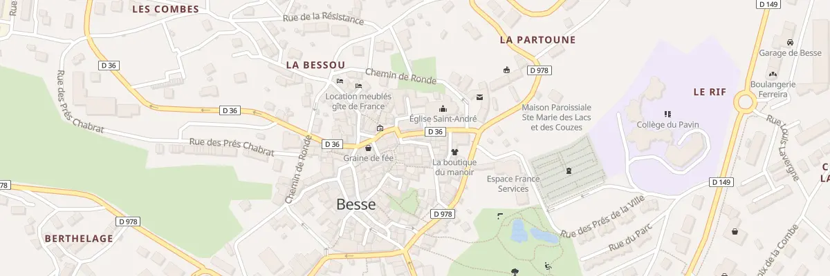 Plan du 13 Pl de l’Église à Besse-et-Saint-Anastaise