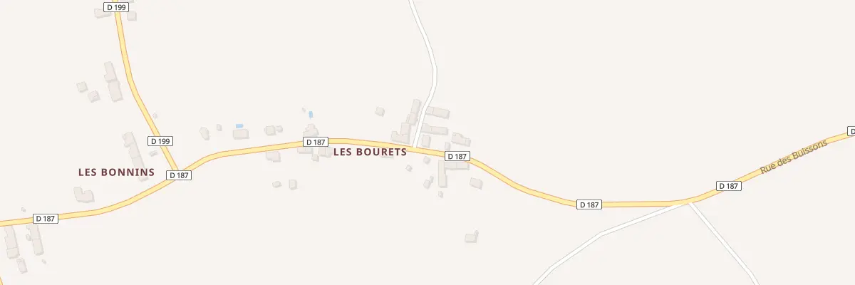 Plan du 2 Imp des Églantines à Herry