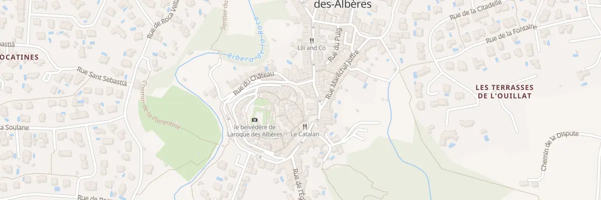 Plan du 10 Rue des Rois de Majorque à Laroque-des-Albères