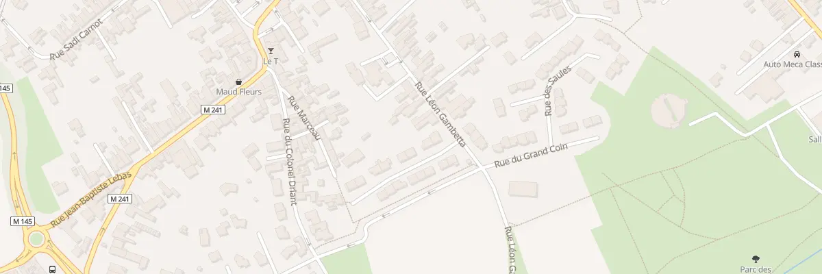 Plan du 44 Rue Léon Gambetta à Wavrin