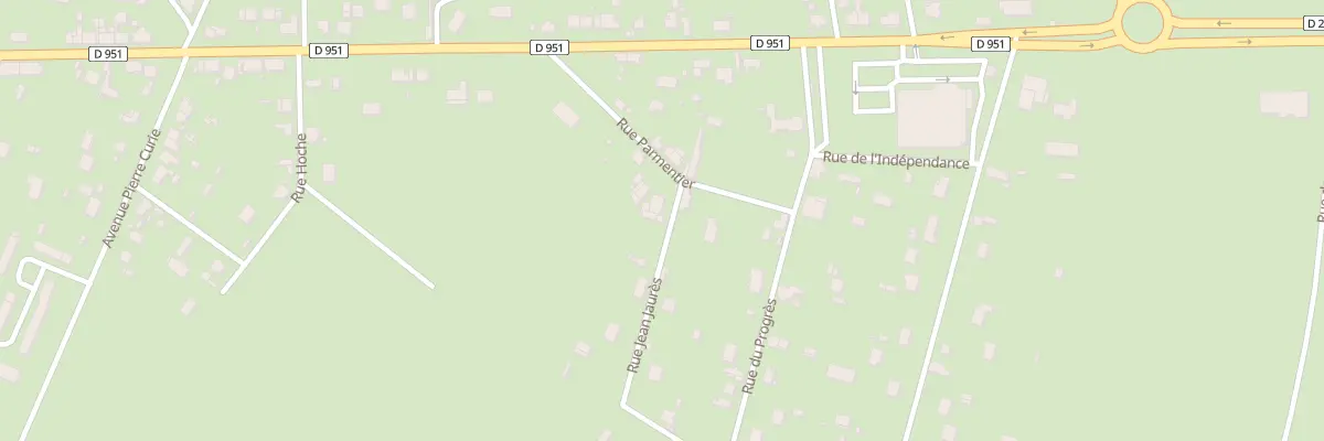 Plan du 2 Rue Jean Jaurés à Sancoins