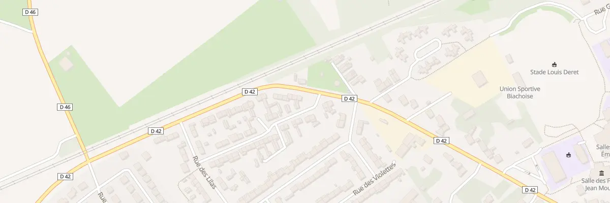 Plan du 12 Rue Gambetta à Biache-Saint-Vaast