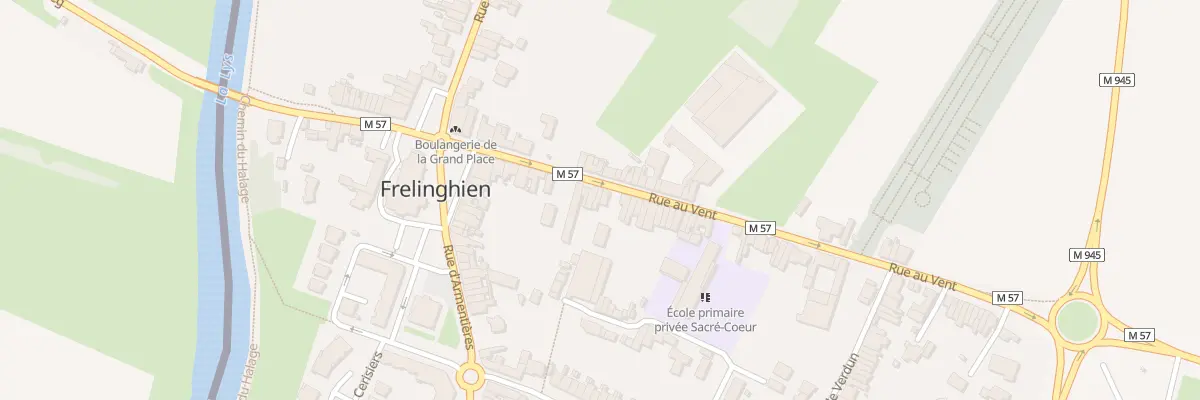 Plan du 27 Rue au Vent à Frelinghien