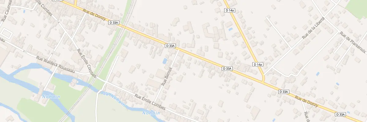 Plan du 108 Rue de Donzy à Cosne-Cours-sur-Loire