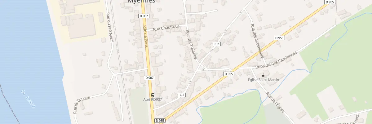 Plan du 1 Rue des Tuileries à Myennes