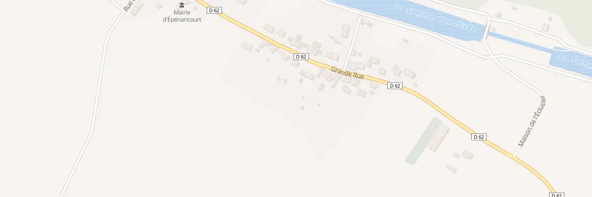 Plan du 22 Gr Grande Rue à Épénancourt