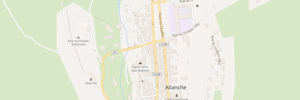 Plan du 5 Grande Rue Abbe de Pradt à Allanche