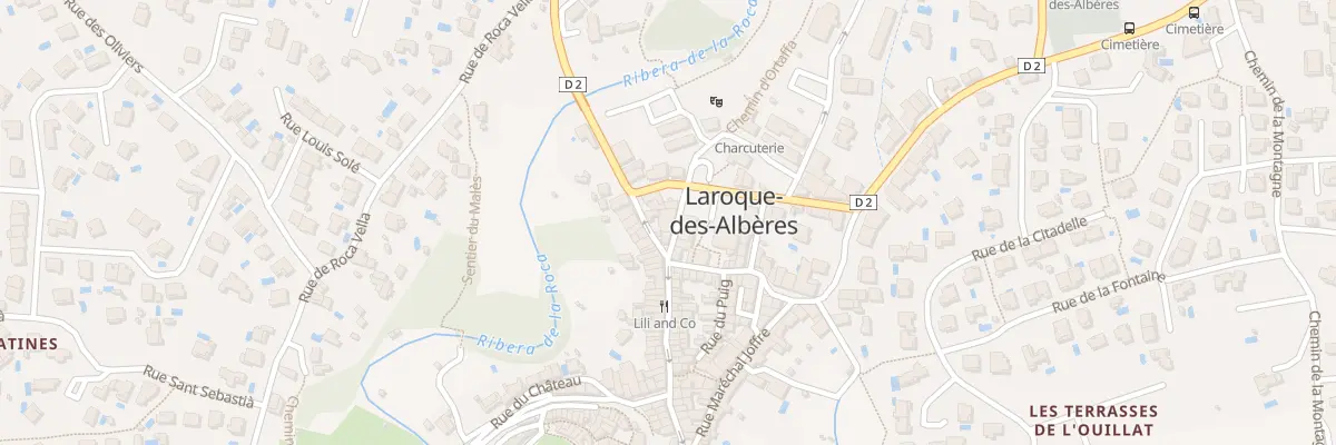 Plan du 57 Rue Francois Arago à Laroque-des-Albères