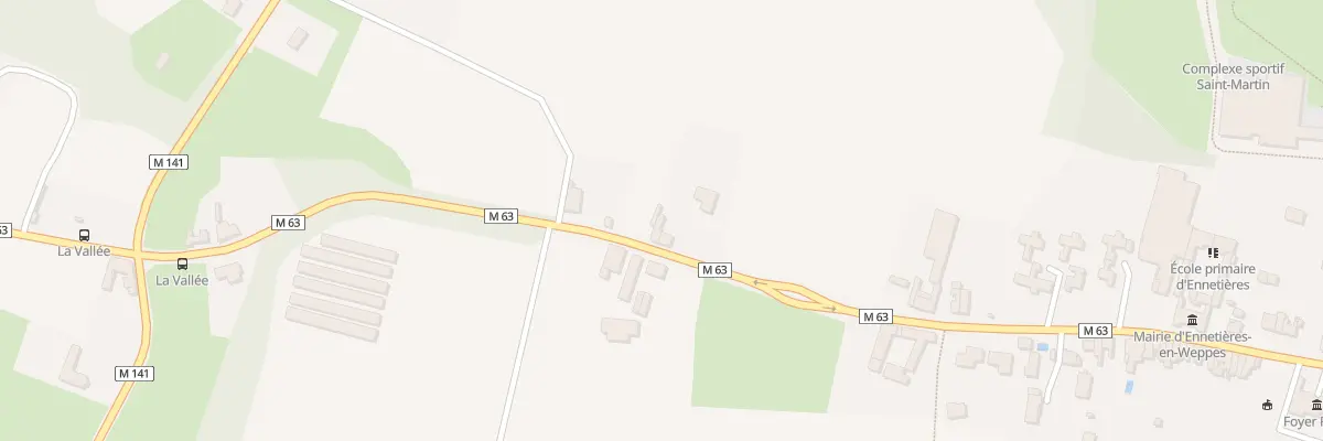 Plan du 52 Rue du Bourg à Ennetières-en-Weppes