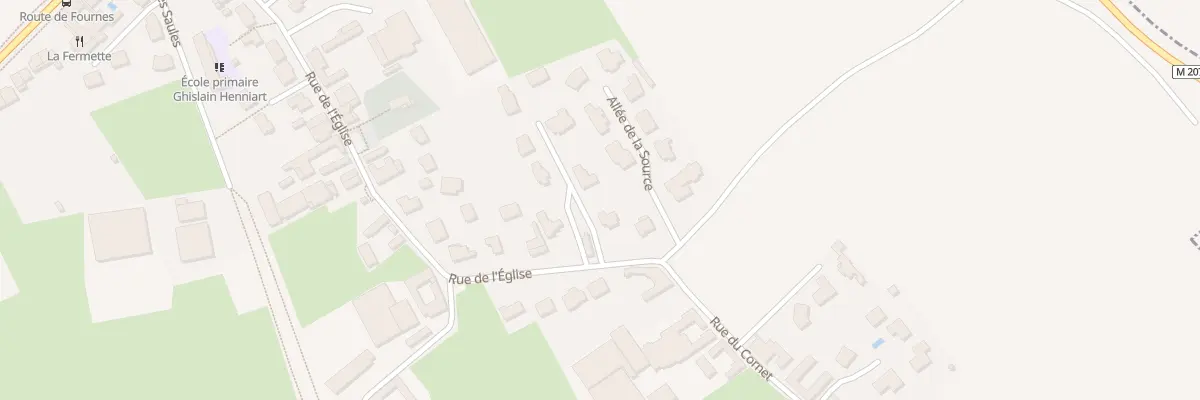 Plan du 503 Rue de l’Église à Erquinghem-le-Sec
