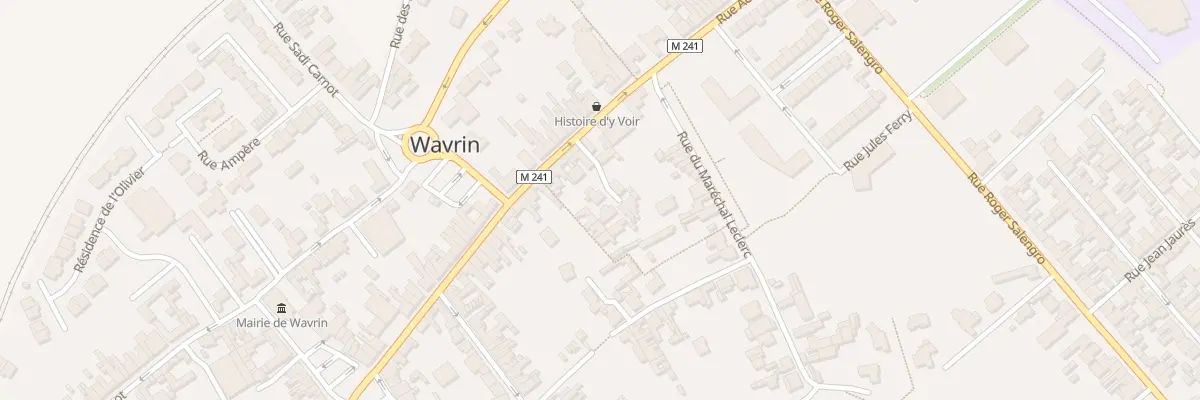 Plan du 42B Rue Achille Pinteaux à Wavrin