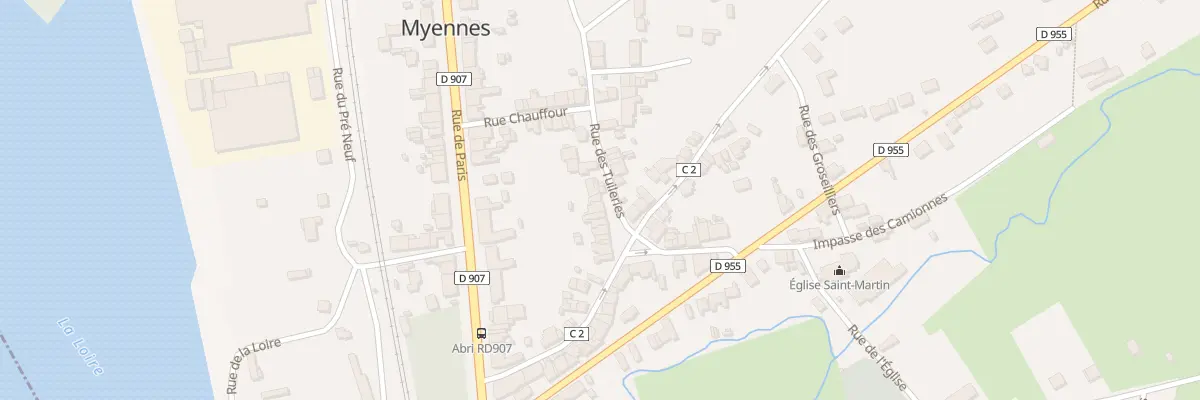 Plan du 7 Rue des Tuileries à Myennes