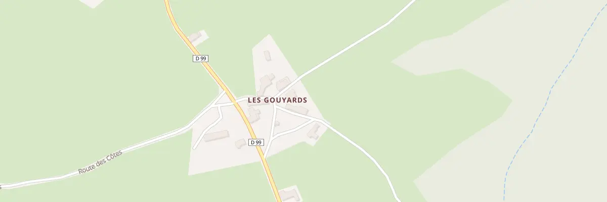 Plan du 5167 Les Gouyards à Saint-Rémy-de-Blot