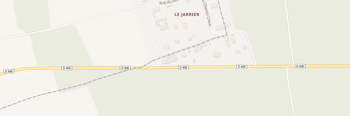 Plan du 5001 Le Jarrier à Fontenailles
