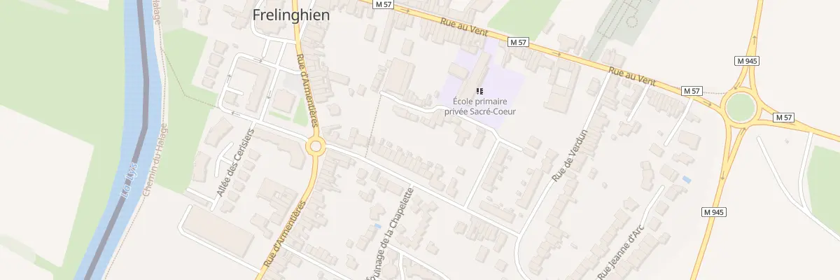 Plan du 19 Rue de la Chapelette à Frelinghien