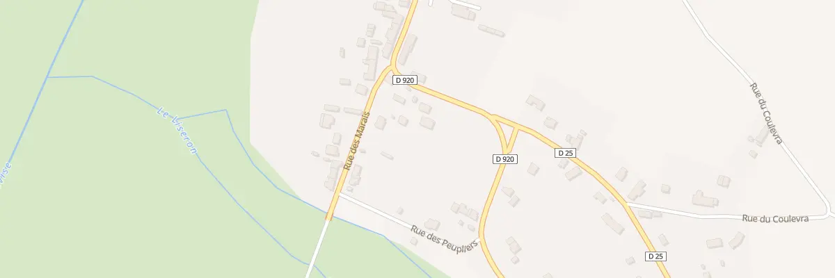 Plan du 36 Rue Principale à Jussy-le-Chaudrier