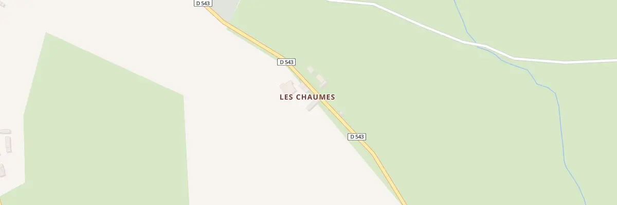 Plan du 5050 Les Chaumes à Chappes