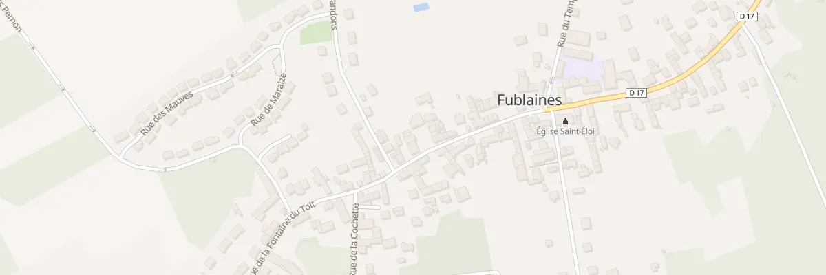 Plan du 46 Rue de la Fontaine du Toit à Fublaines