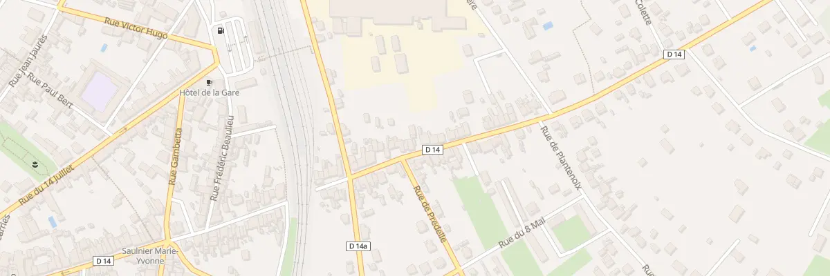 Plan du 155 Rue des Frères Gambon à Cosne-Cours-sur-Loire