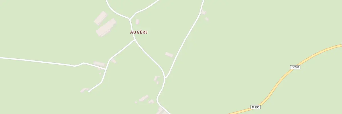 Plan du 2 Augère à Buxières-les-Mines
