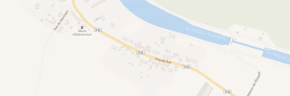 Plan du 29 Gr Grande Rue à Épénancourt