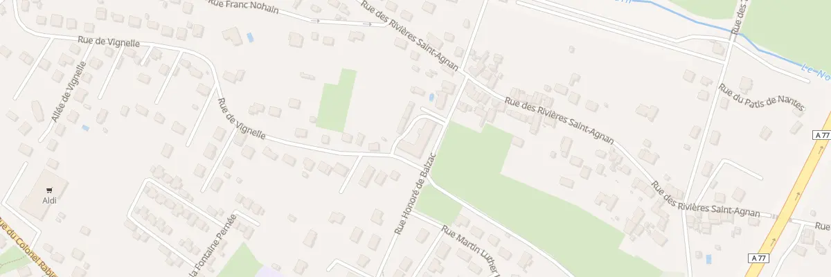 Plan du 45 Rue de Vignelle à Cosne-Cours-sur-Loire