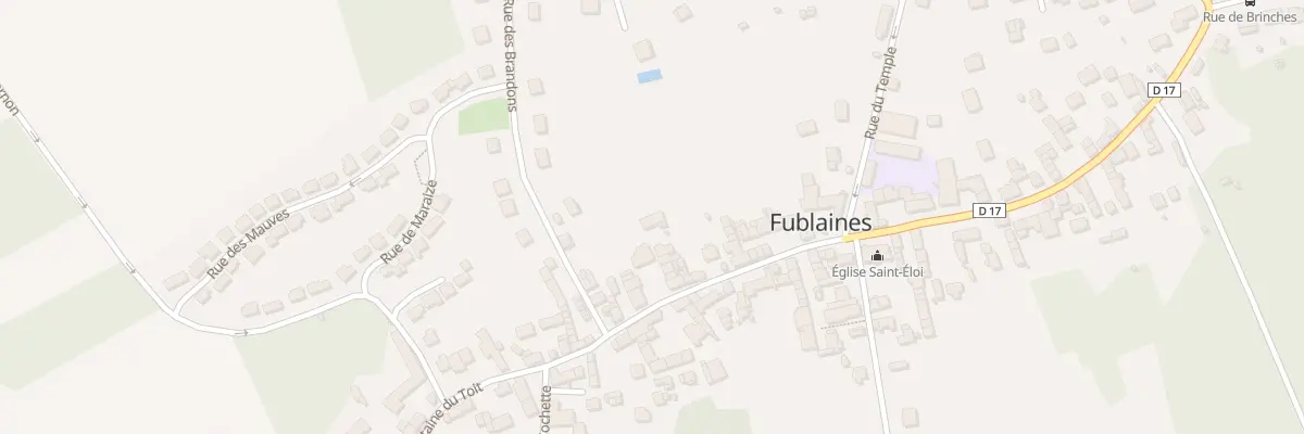 Plan du 38 Rue de la Fontaine du Toit à Fublaines