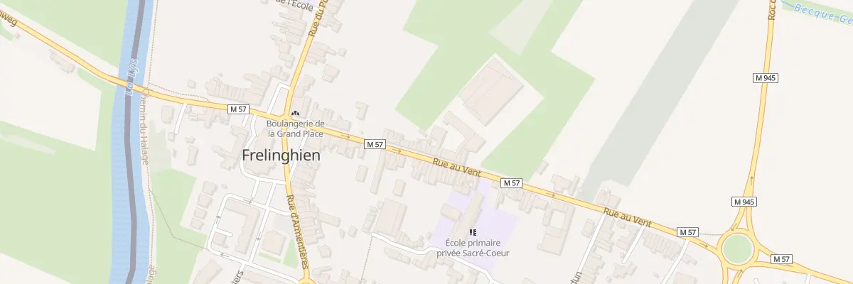 Plan du 34 Rue au Vent à Frelinghien