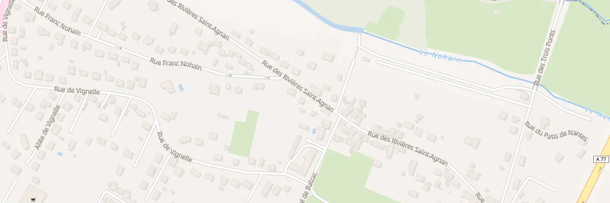 Plan du 78 Rue Rivieres Saint Agnan à Cosne-Cours-sur-Loire