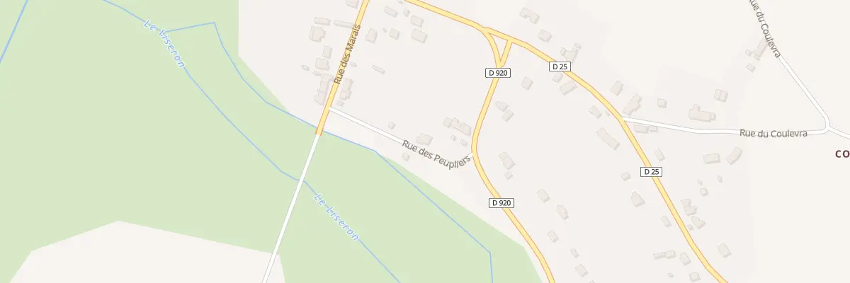 Plan du 1 Rue des Peupliers à Jussy-le-Chaudrier