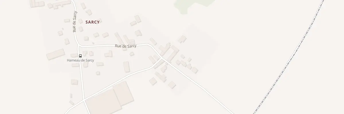 Plan du 30B Rue du Hameau de Sarcy à Bouleurs